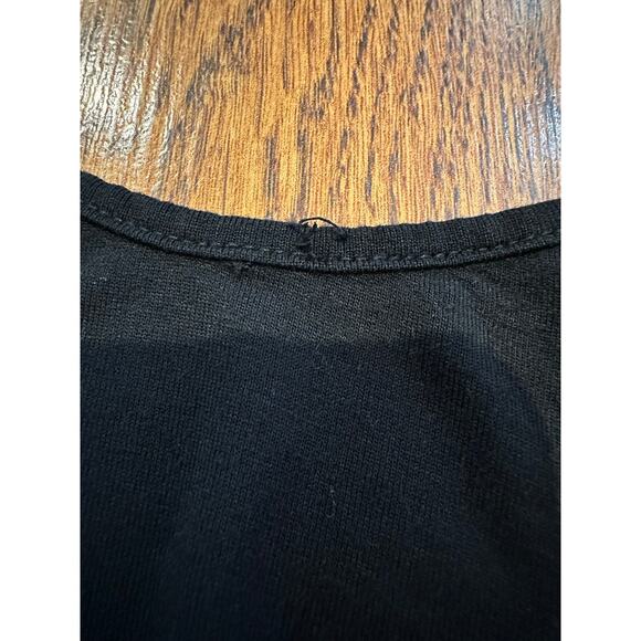 Anthropologie Women's Cami Tank Top Black Size S Minimalist Layering Staple - Picture 4 of 8